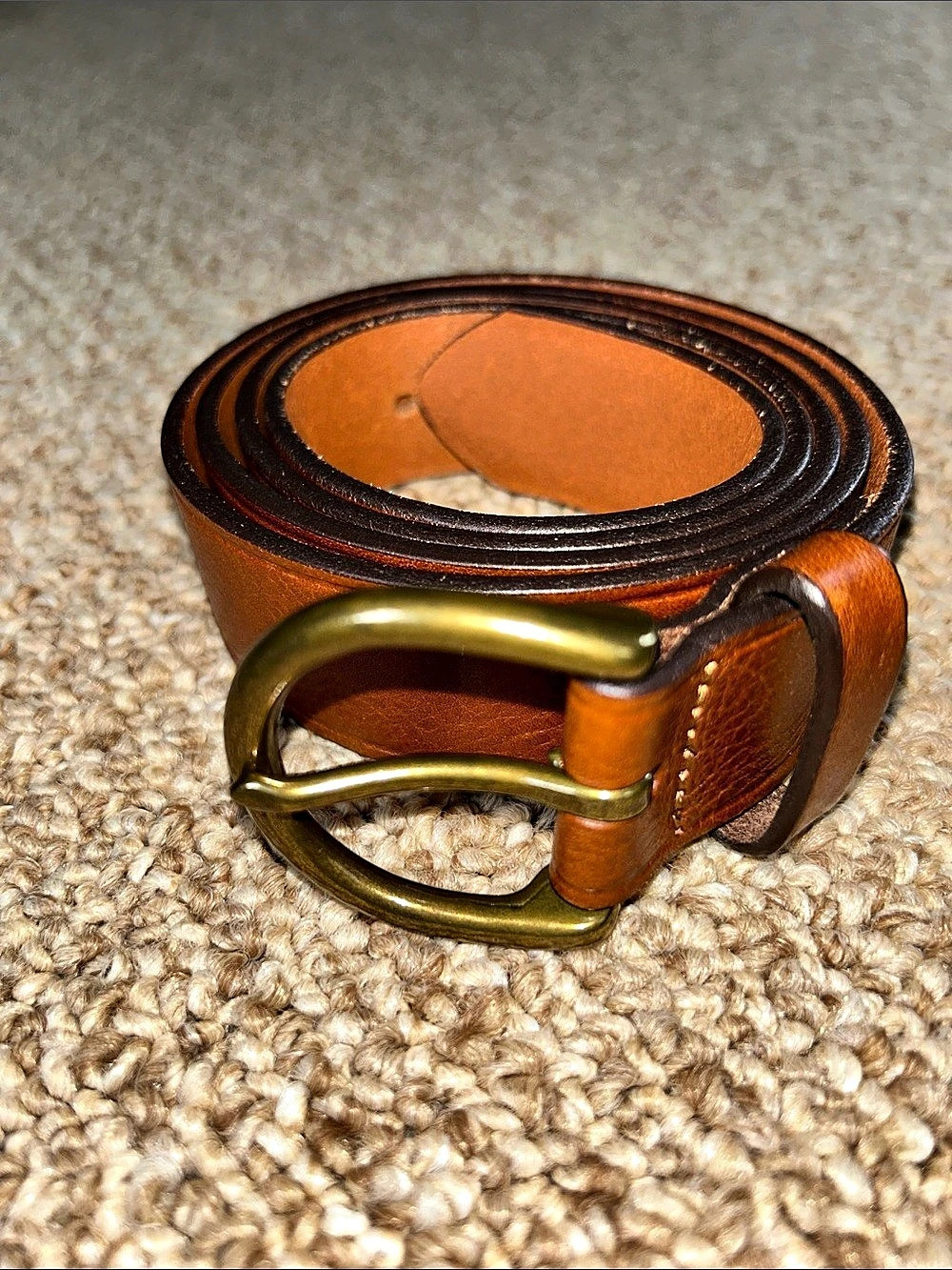 Madewell Leather Belt in Brown